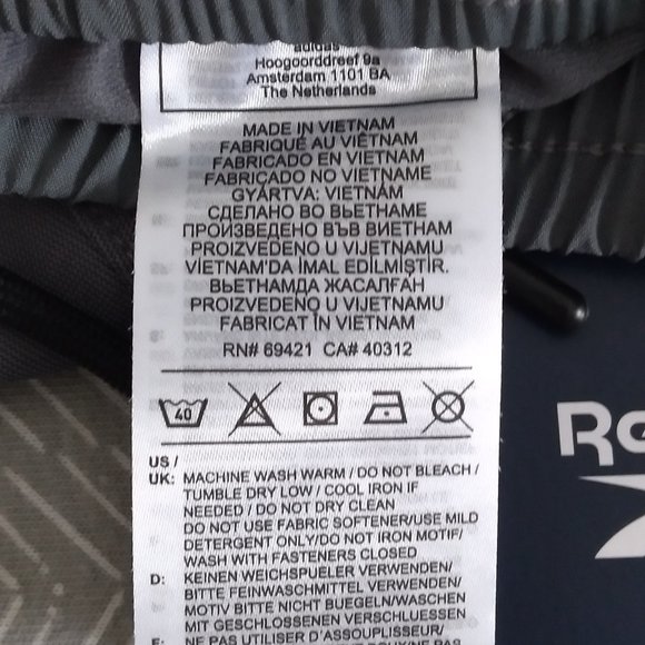 🆕 Reebok Men's Standard Workout Ready Knit Pant, Cold Grey, NWT, Authentic - Picture 10 of 12